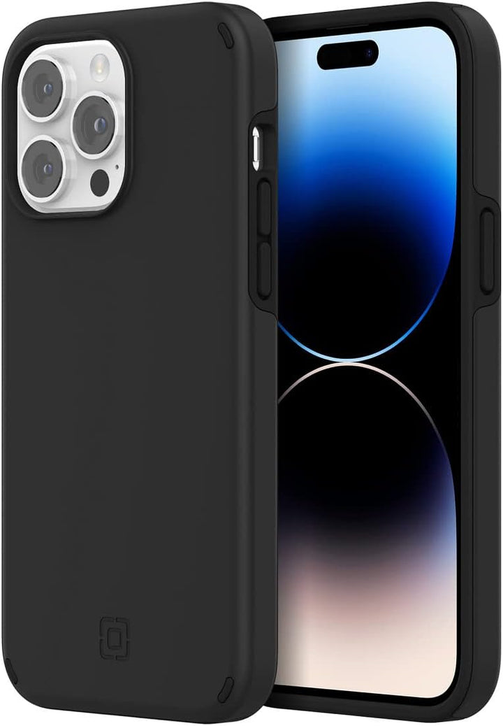 Incipio Duo Handyhülle für iPhone 14 Pro Max, Schwarz Black, Black