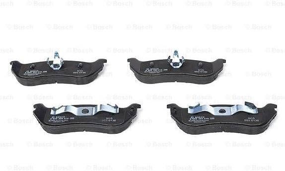Bosch BP1341 Bremsbeläge - Hinterachse - ECE-R90 Zertifizierung - vier Bremsbeläge pro Set