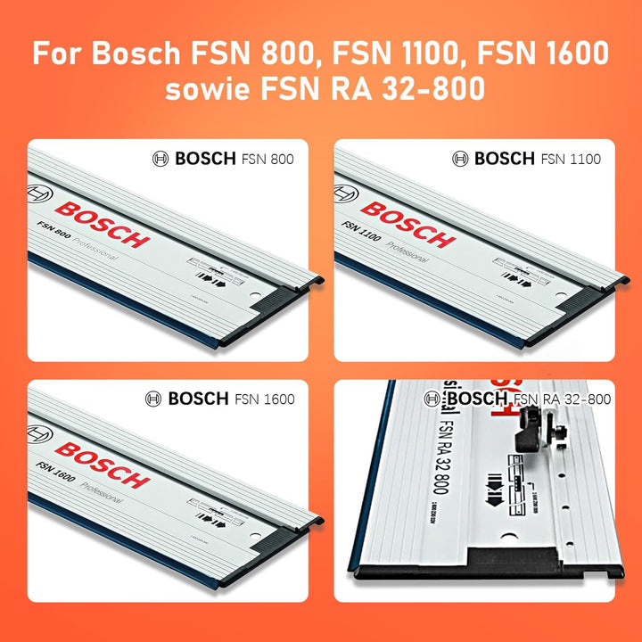 Einhandzwinge 2 Stück für Bosch Führungsschiene - Klemmzwinge für Bosch Führungsschiene - Zum Spanne