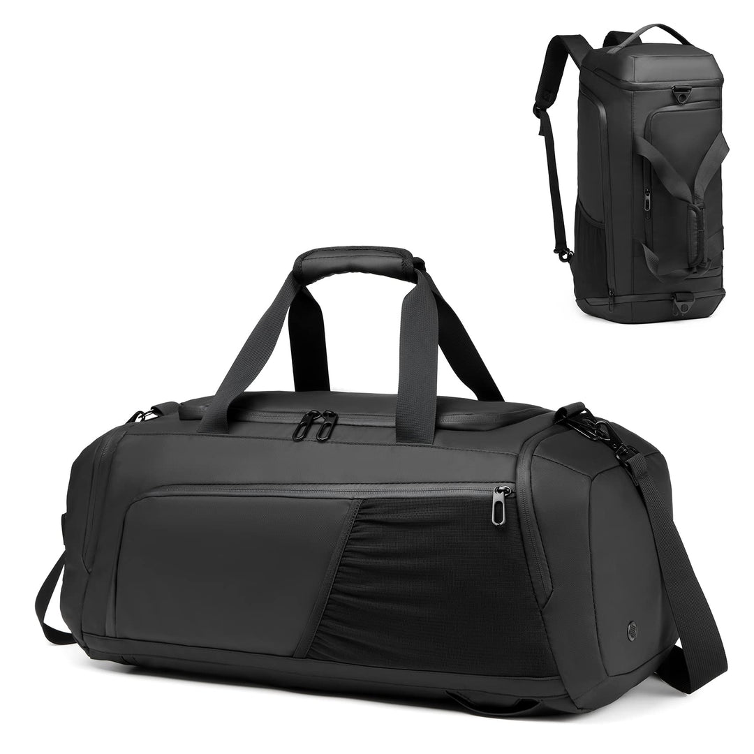 Sporttasche Herren Reisetasche 40L Sporttaschen mit Schuhfach Nassfach Wasserdicht Trainingstasche m