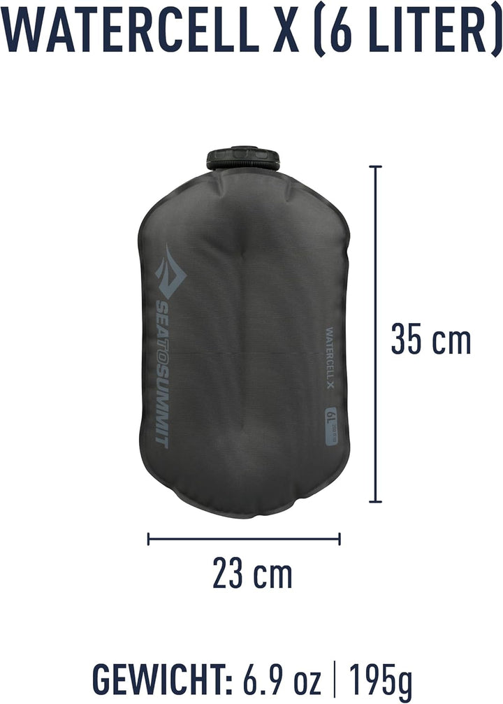 Depósito agua WATERCELL X 6L 6 Liter Grey, 6 Liter Grey
