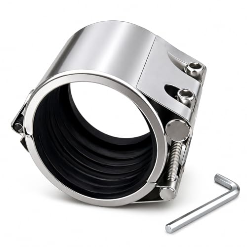 Rohrreparatur-Klemme, Leckversiegelung, Notfallrohr-Reparatur-Set für Kunststoff- und Metallrohre. (
