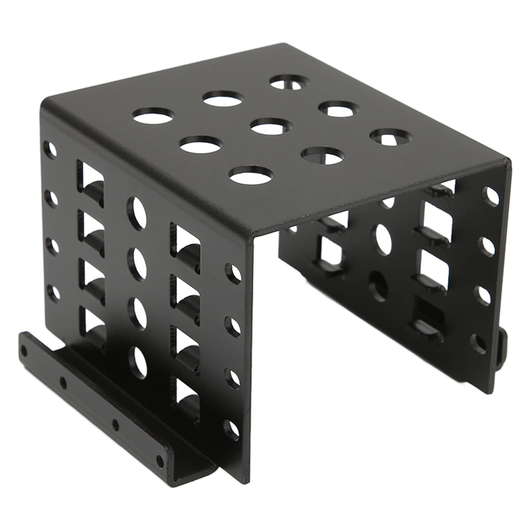 2,5 in HDD Halterung Kit, 2,5 in Festplatten-Cage für IDE HDD SSD mit Aluminium Legierung Hohl Desig