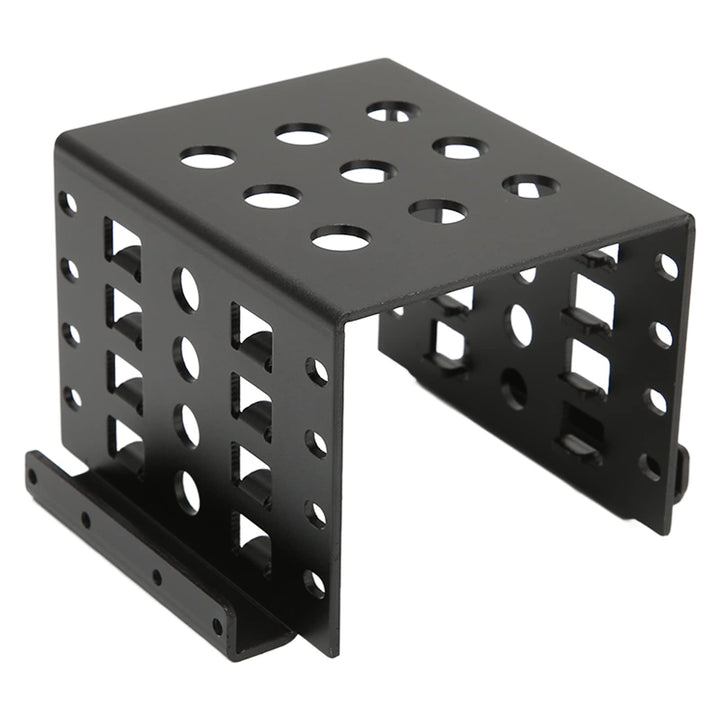2,5 in HDD Halterung Kit, 2,5 in Festplatten-Cage für IDE HDD SSD mit Aluminium Legierung Hohl Desig