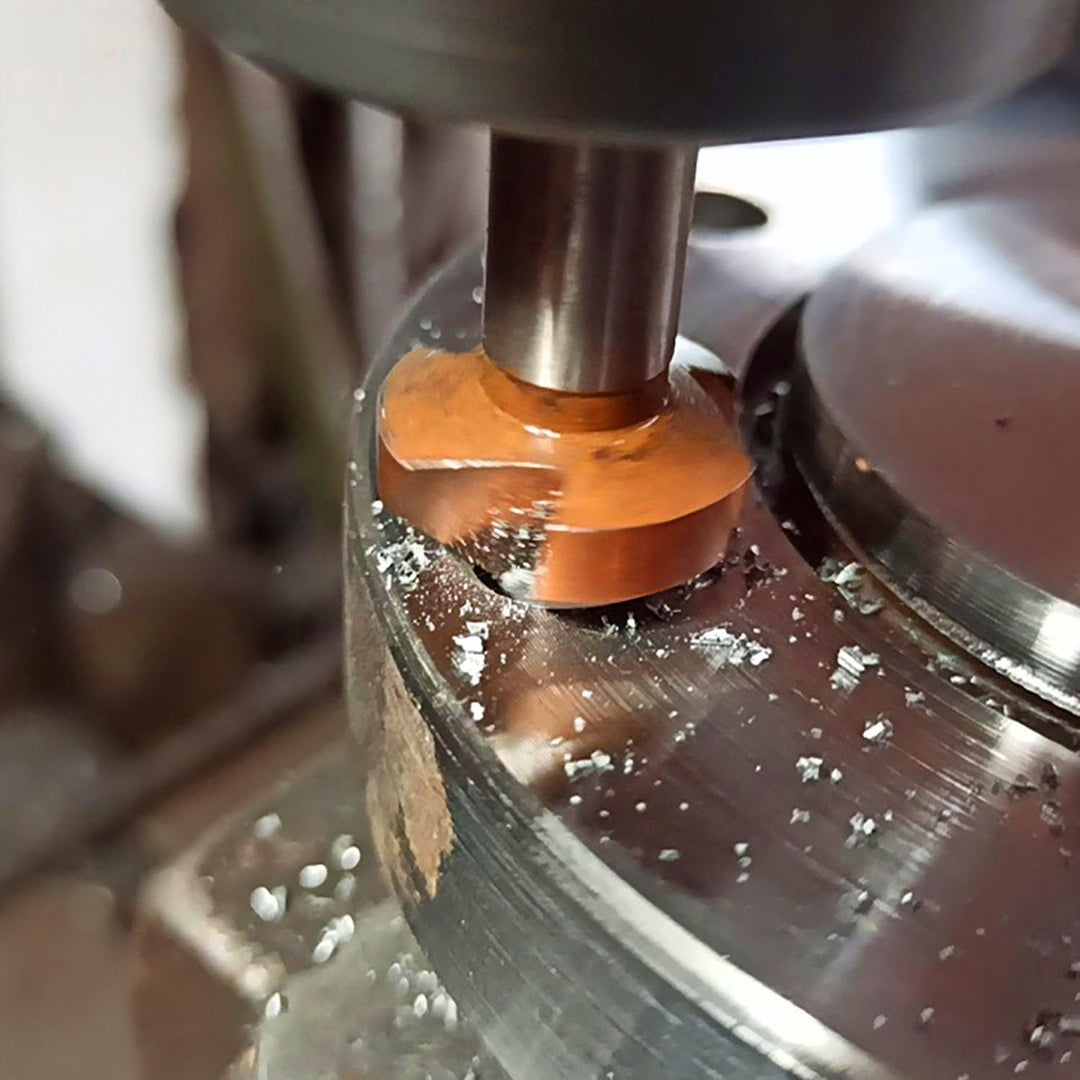 TJR® 6 beschichtete 90° Grad Kegelsenker Ø 6,3-20,5 mm aus HSS Stahl - Richtig Scharf - Senker Entgr