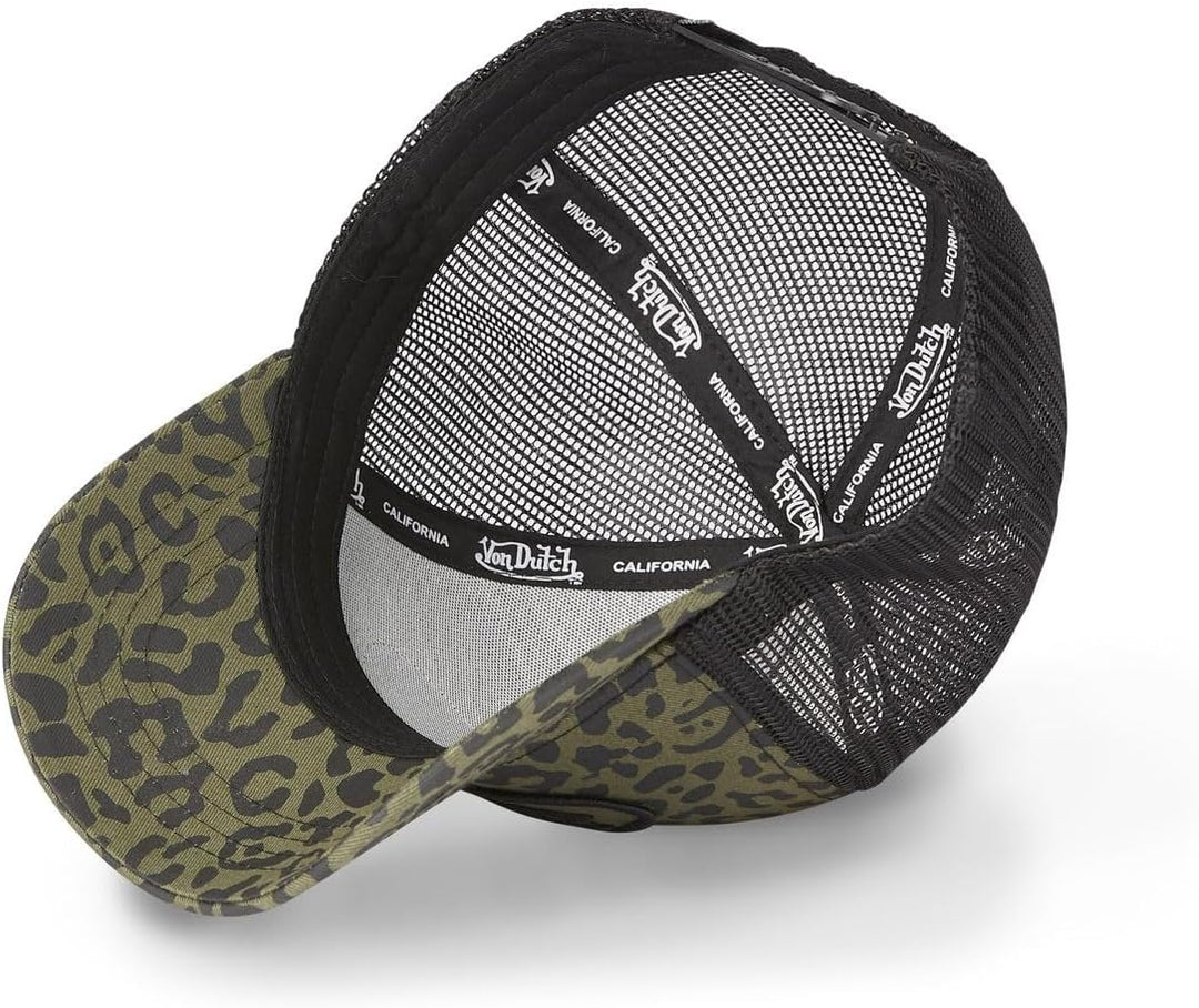 Von Dutch Kappe für Herren &amp; Damen, verstellbar, Truckermütze, originell und bequem, Schwarz, Grün,
