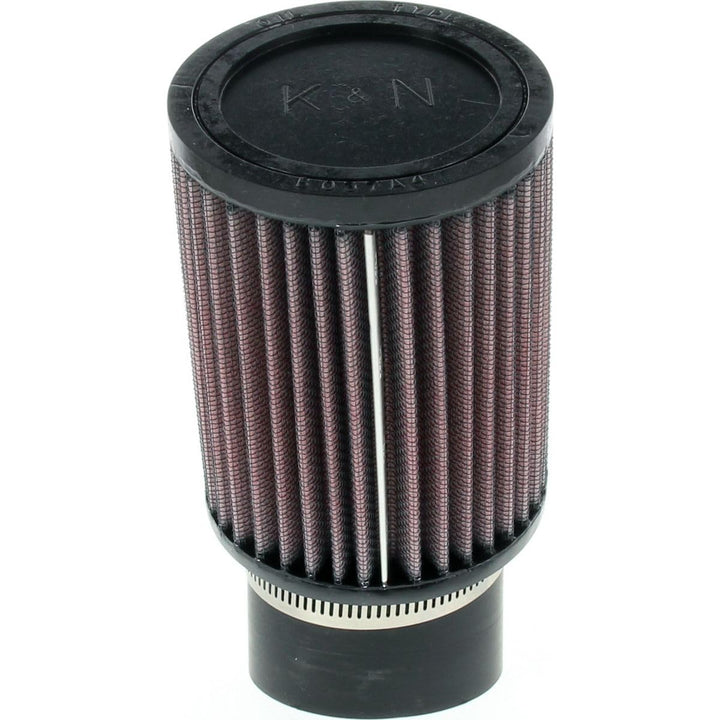 K&N RU-1760 KFZ und Motorrad Gummi Universalluftfilter, Rot