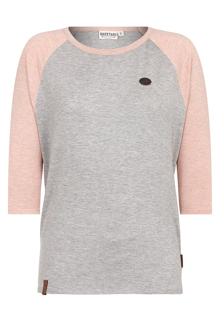 Naketano Damen Longsleeve Immer Am Ballern Long Sleeve T-Shirt
