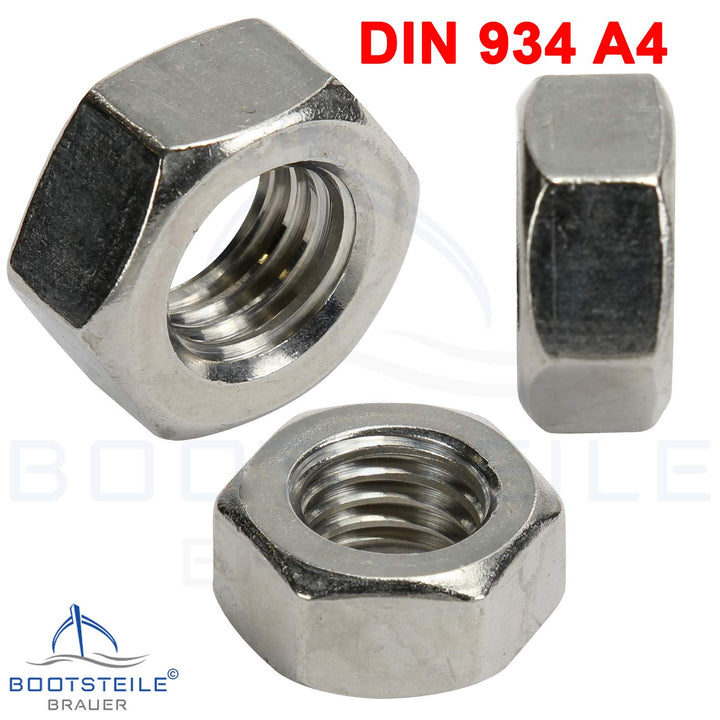 U-Bolzen mit 2 Platten und 2 Muttern DIN934 M12 X 85 mm - (2 Stück) - Edelstahl A4 - Bügelbolzen, Ge
