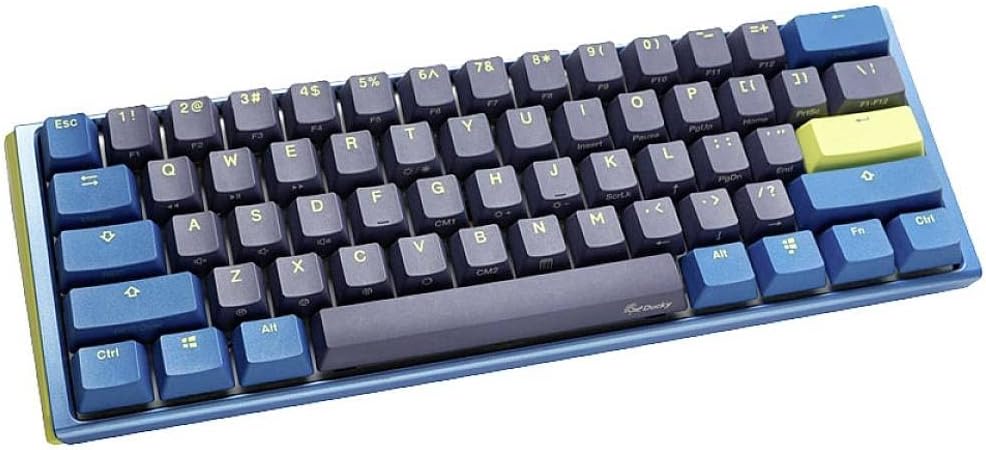 Ducky One 3 Daybreak - Mechanische Gaming Tastatur Deutsches Layout im Mini-Format (60% Keyboard) mi