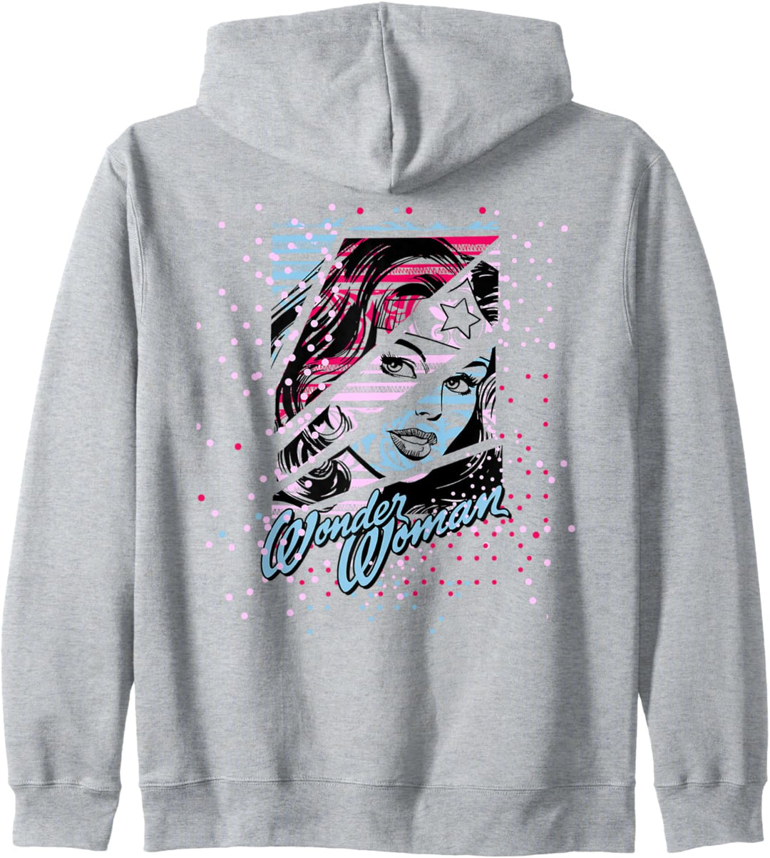 DC Wonder Woman-Mode Warhol Kapuzenjacke