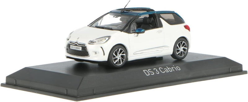 Norev 1: 43 Massstab 2015 DS 3 Cabrio Modell Auto (Pearl Weiss/Smaragdgrün)