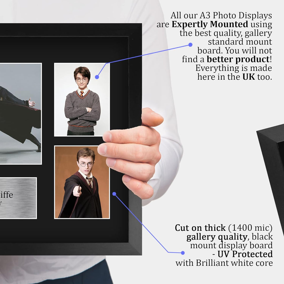 HWC Trading FR A3 Daniel Radcliffe Harry Potter Geschenke Gedruckt, Signiert Autogramm Bild Display