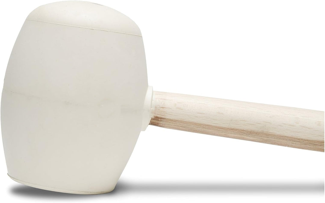 Rubi 66905 Gummihammer, Weiss