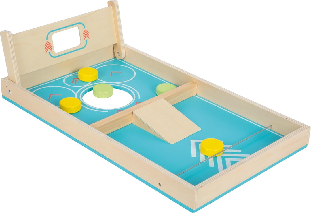 small foot Cornhole und Sling Puck Spiel „Active“ aus Holz, 2-in1-Wurfspiel, Familienspiel für Kinde