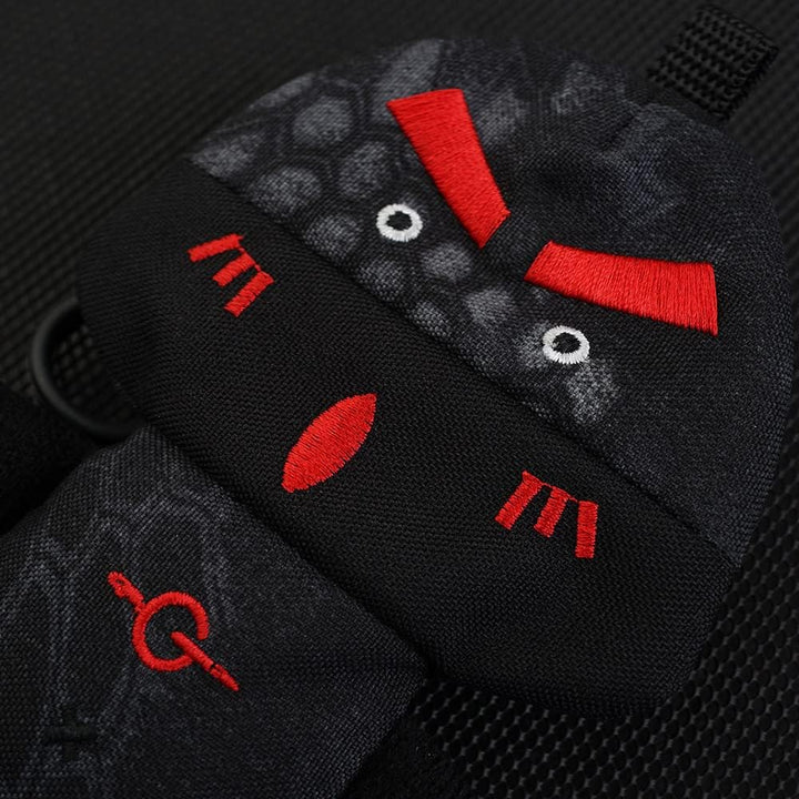 TACTICAL GEEK EXT1 EDC Münzbörse Puppenform Kleingeldbörse Mini Geldbeutel für Damen und Herren Bequ