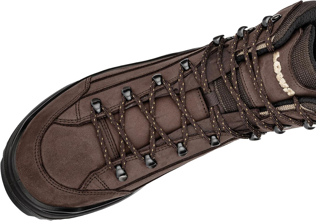 LOWA Renegade GTX MID Unisex Wanderstiefel Outdoor Goretex Anthrazit 46.5 EU Espresso, 46.5 EU Espre