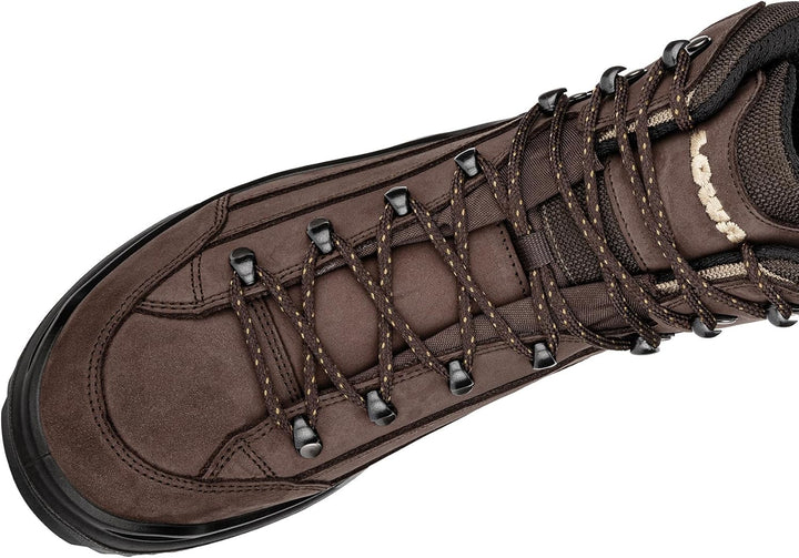 LOWA Renegade GTX MID Unisex Wanderstiefel Outdoor Goretex Anthrazit 46.5 EU Espresso, 46.5 EU Espre