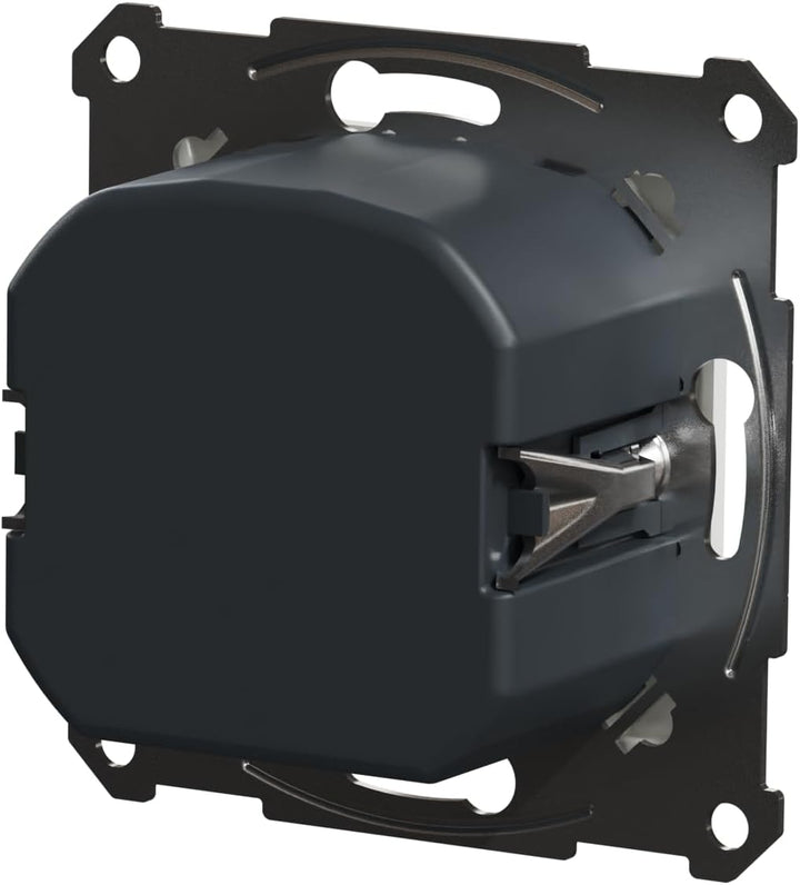 Schneider Electric Asfora EPH6870121D Dimmerschalter, Drehdimmer für LED Lampen Halogenlampen, 230V,