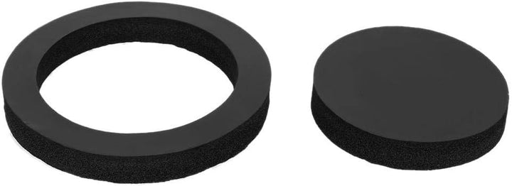 KIMISS Speaker Insulation Ring, 4 Stück Türverkleidung Schalldämmung Baumwolle Auto Lautsprecher Bas