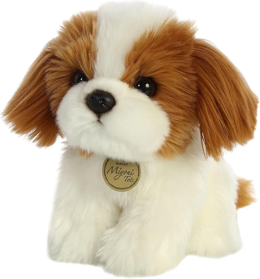 Aurora® Adorable Miyoni® Tots Shih Tzu Welpe Stofftier – lebensechte Details – geschätzte Begleiters