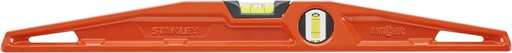 Stanley FatMax Wasserwaage Antichoc MLH (50 cm Länge, ergonomisches Design, horizontale/vertikale Li