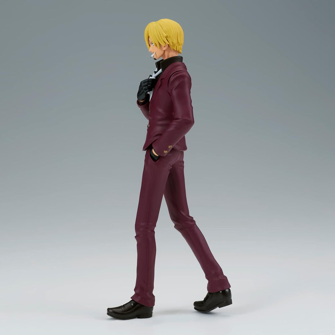 BANPRESTO Sanji One Piece Actionfigur The Shukko, 17 cm, Mehrfarbig BP88184
