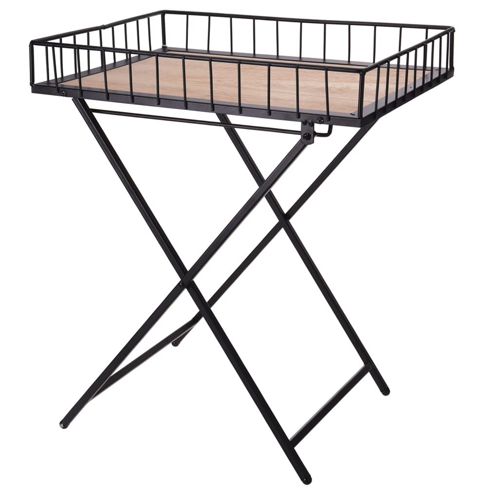 Loft Metalltisch mit Tablett an den Beinen
