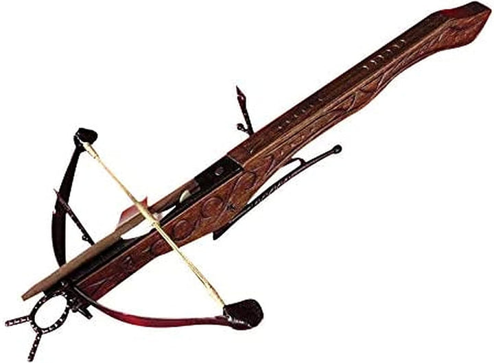 Dekorative Holzarmbrust XV. Jahrhundert AG0F.01 Ritterarmbrust Mittelalterliche Armbrust für histori