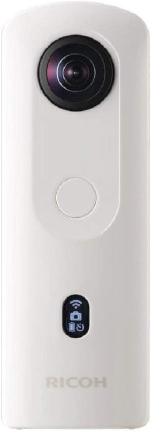 Ricoh Imaging Theta SC2 WEIss, 360°-Kamera mit Bildstabilisierung, hohe Bildqualität, High-Speed Dat