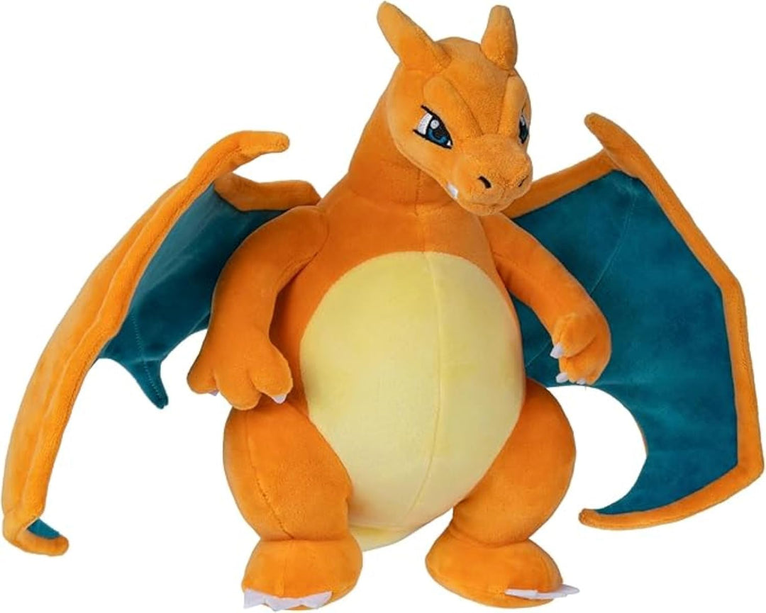Pokémon PKW3723-30 cm Plüsch - Glurak, offizielles Plüsch