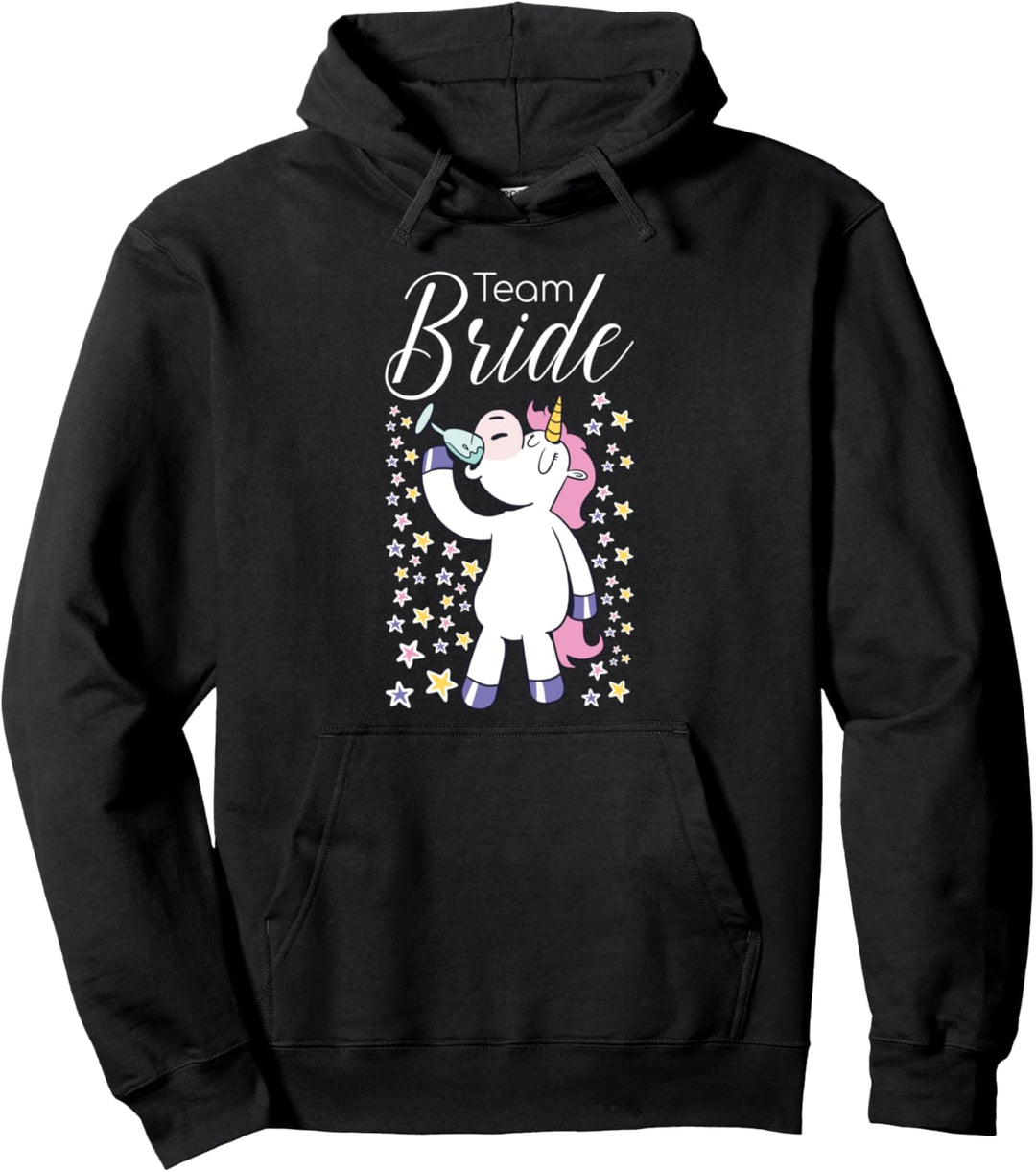Team Bride - Junggesellenabschied Braut Hochzeit Party Pullover Hoodie