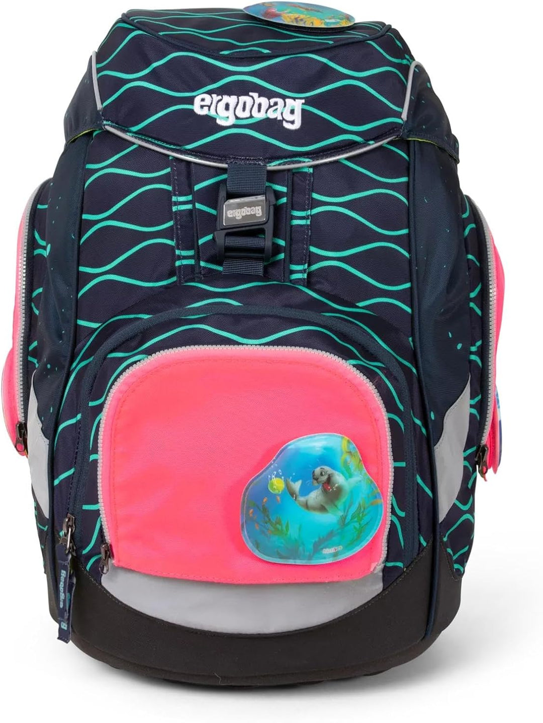 ergobag Pack/Eimer/Würfel Light Safety Set (3-teilig) Sicherheitssystem für Jugend Unisex (3 Stück)