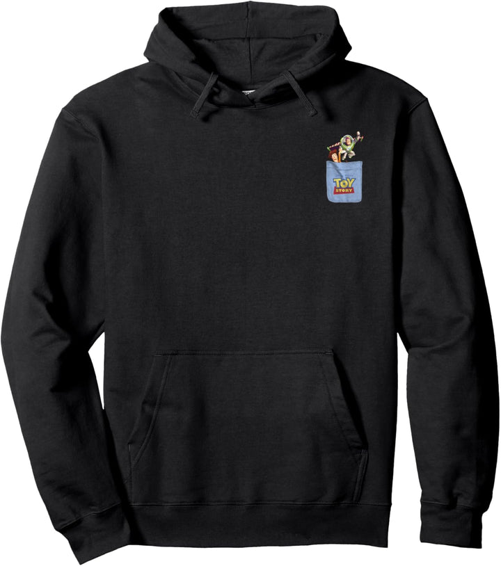 Disney Pixar Toy Story Buzz and Woody Pocket Pullover Hoodie