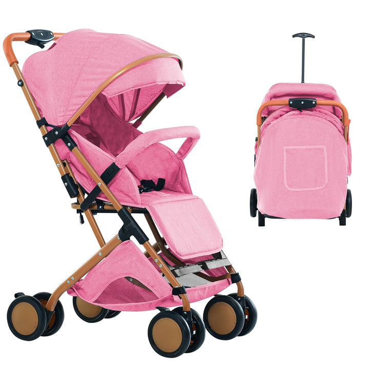 Buggy, kompakter Kinderwagen, 0-4 Jahre, leicht und handlich, mit einer Hand faltbar, neigbare Rücke