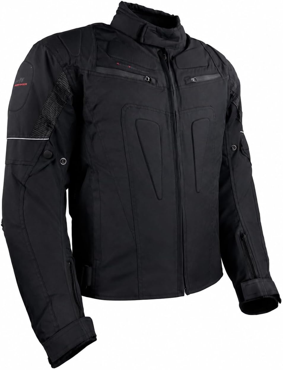 ROLEFF RACEWEAR Motorradjacke Riga, Schwarz, Grösse S