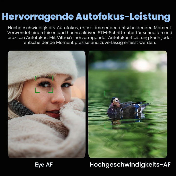 VILTROX 75mm f/1.2 XF-Objektiv für Fuji-X-Mount, F1.2 Weitwinkel-APS-C-Festbrennweitenobjektiv für F