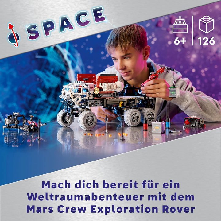 LEGO Technic Mars Exploration Rover, Weltraum-Spielzeug, basiert auf Raumfahrzeugen der NASA, Space