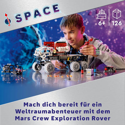 LEGO Technic Mars Exploration Rover, Weltraum-Spielzeug, basiert auf Raumfahrzeugen der NASA, Space