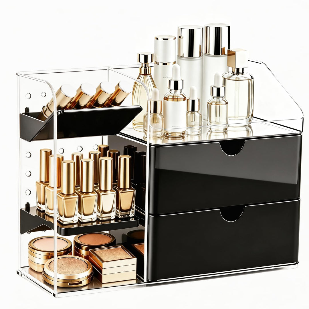 Schminktisch Organizer für Schublade, Make up Organizer Acryl