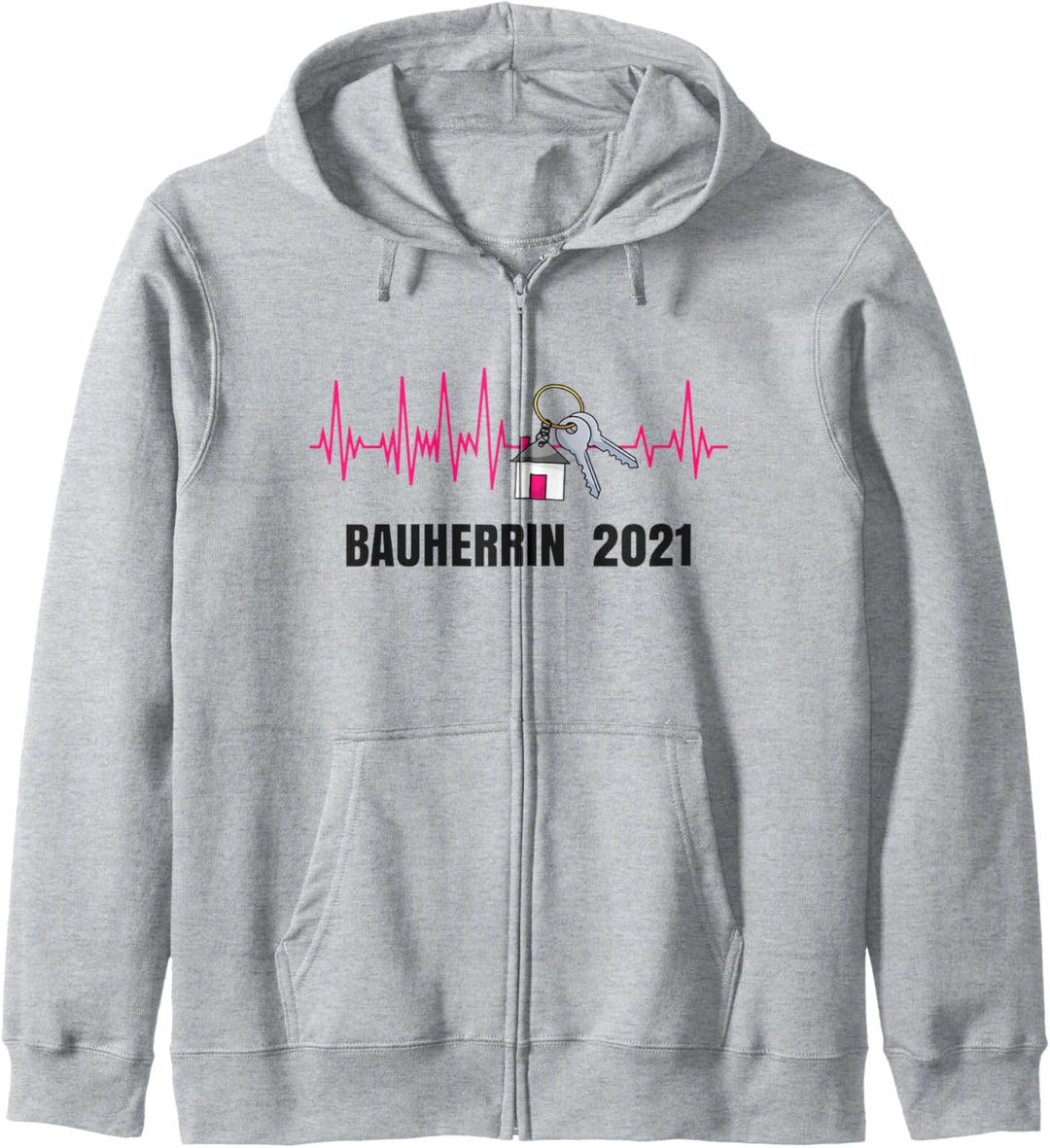 Bauherrin 2021 - Hausbau Richtfest Eigenheim für Bauherrin Kapuzenjacke