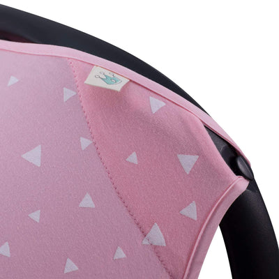 JYOKO KIDS Sonnenverdeck kompatibel mit Maxi-Cosi Cabriofix Gruppe 0 (Pink Sparkles), Pink Sparkles