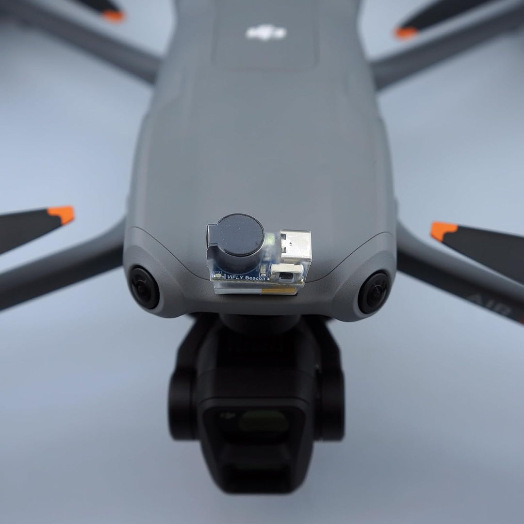 VIFLY Beacon drahtlos Akkuversorgter Copter Buzzer. Verlorener Copter Alarm Tracker mit Bewegungssen