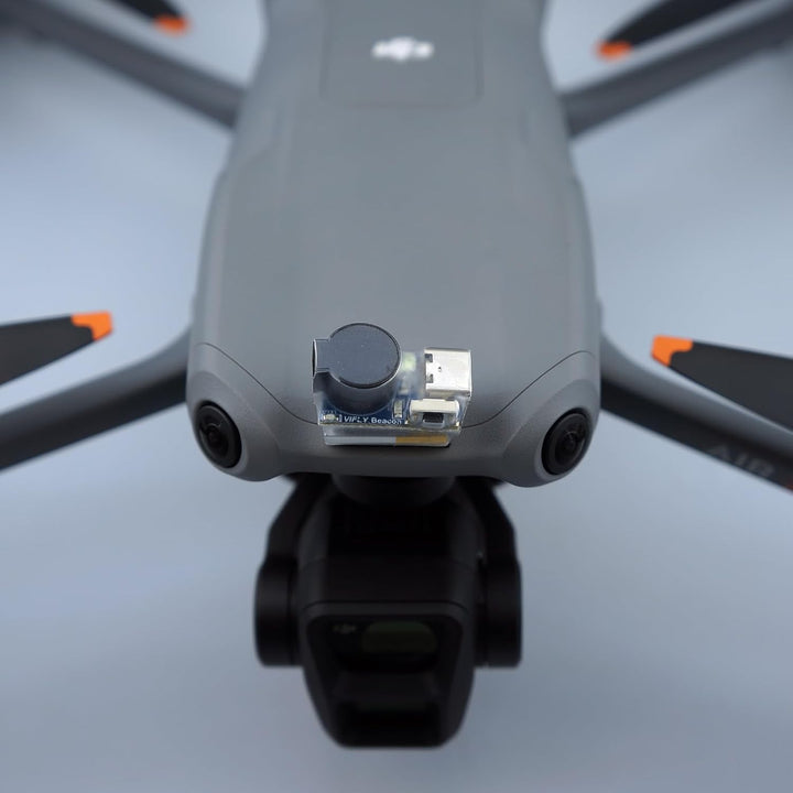 VIFLY Beacon drahtlos Akkuversorgter Copter Buzzer. Verlorener Copter Alarm Tracker mit Bewegungssen