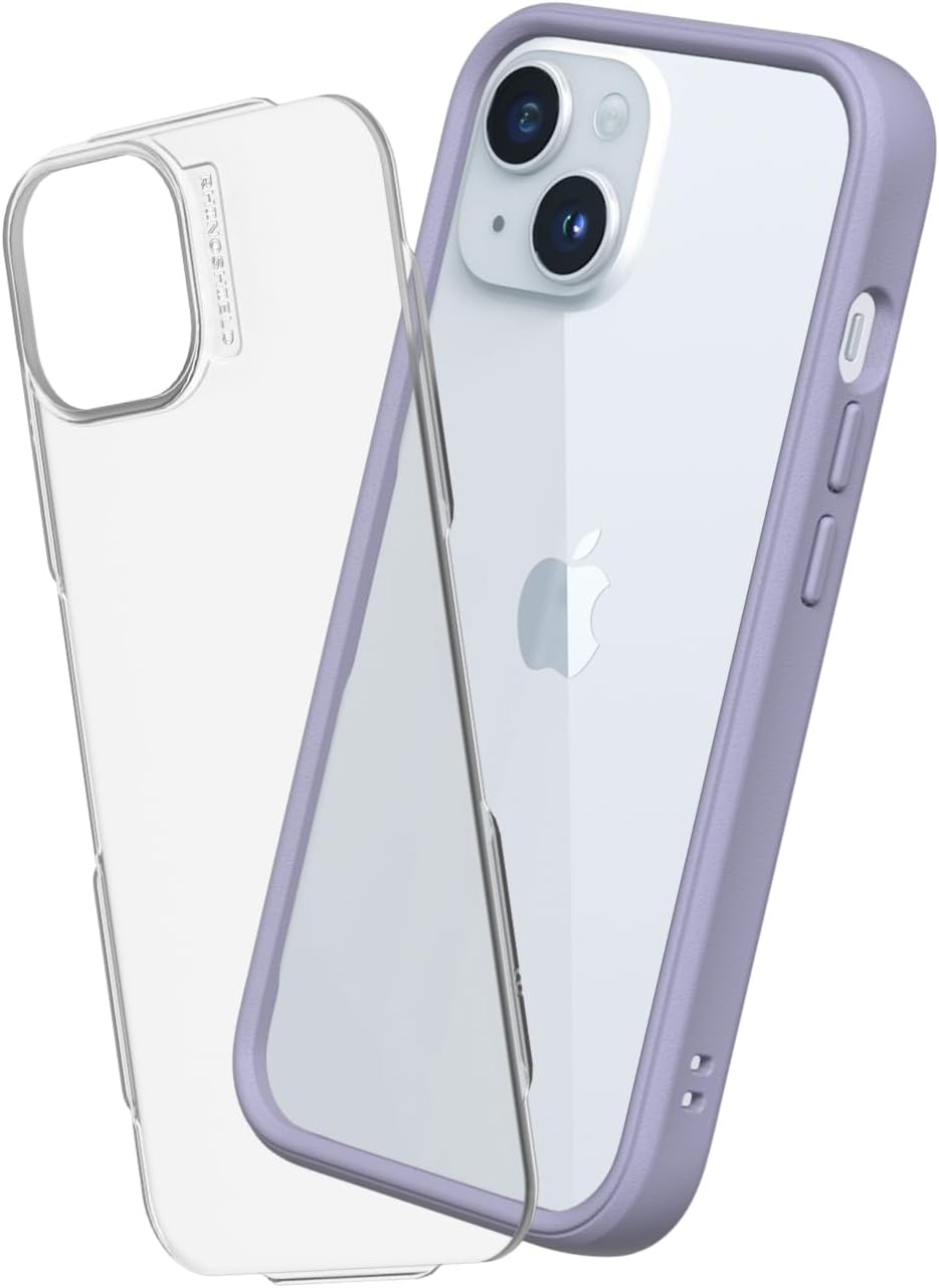 RhinoShield Modulares Case kompatibel mit [iPhone 15] | Mod NX - Anpassbare & stossdämpfende Schutzh