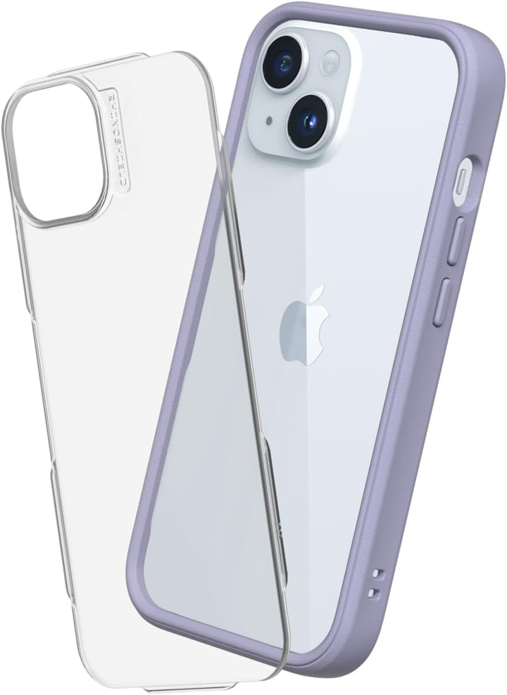 RhinoShield Modulares Case kompatibel mit [iPhone 15] | Mod NX - Anpassbare & stossdämpfende Schutzh