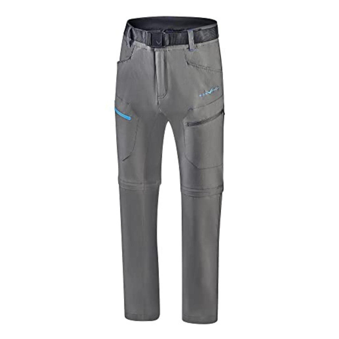 Black Crevice Herren Zip Off Leg Trekkinghose I Wanderhose-Herren mit abnehmbaren Beinen I Wasserabw