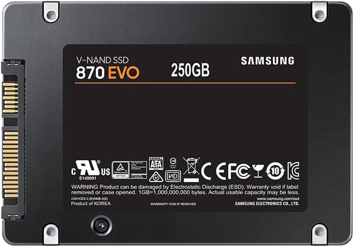 Samsung 870 Evo 2,5 Zoll 500 GB Serie ATA III V-NAND MLC