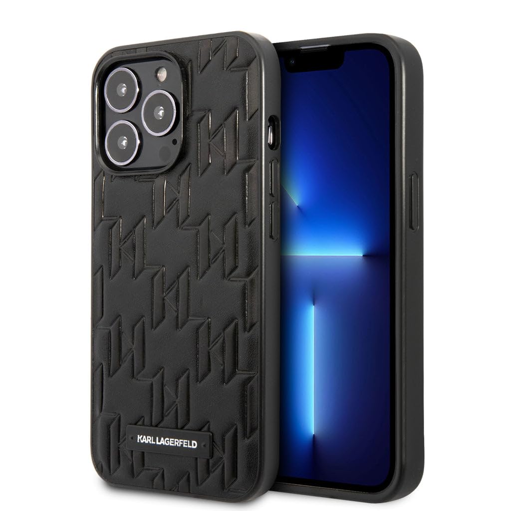 KARL LAGERFELD KLHCP13XMNMP1K Hülle für iPhone 13 Pro Max 6,7" hardcase schwarz/
