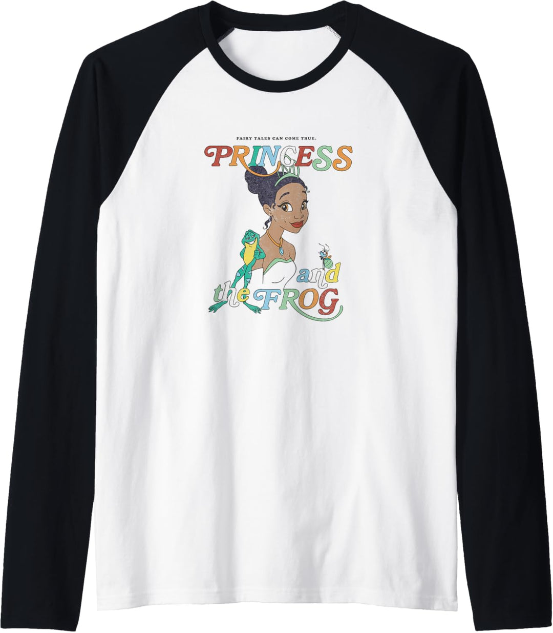 Disney Princess And The Frog Tiana And Frog Naveen Portrait Raglan